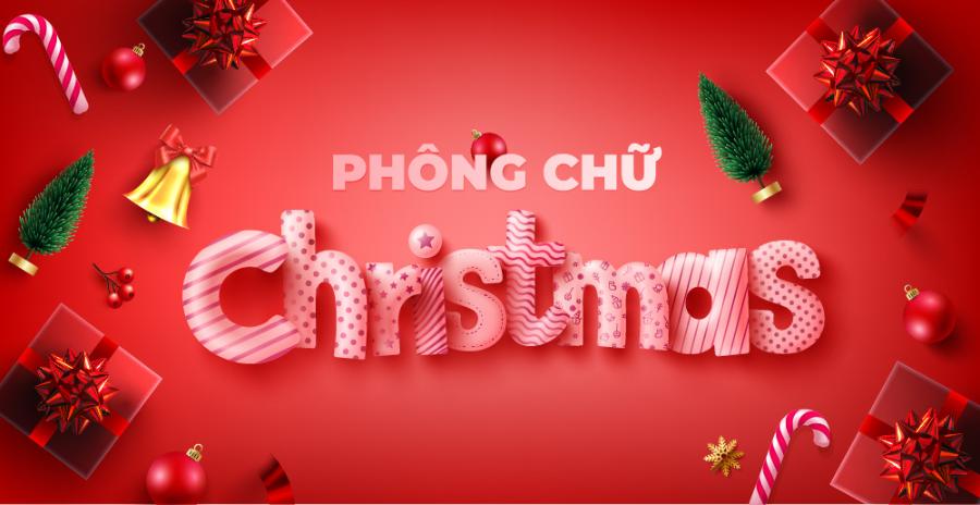 Extremely Artistic Vietnamese Christmas Fonts: Breathe Christmas Soul Into Your Designs