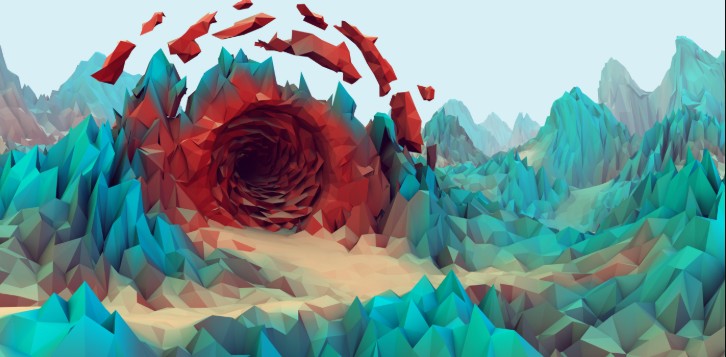 Explore Low Poly - Minimalist 3D Design Is