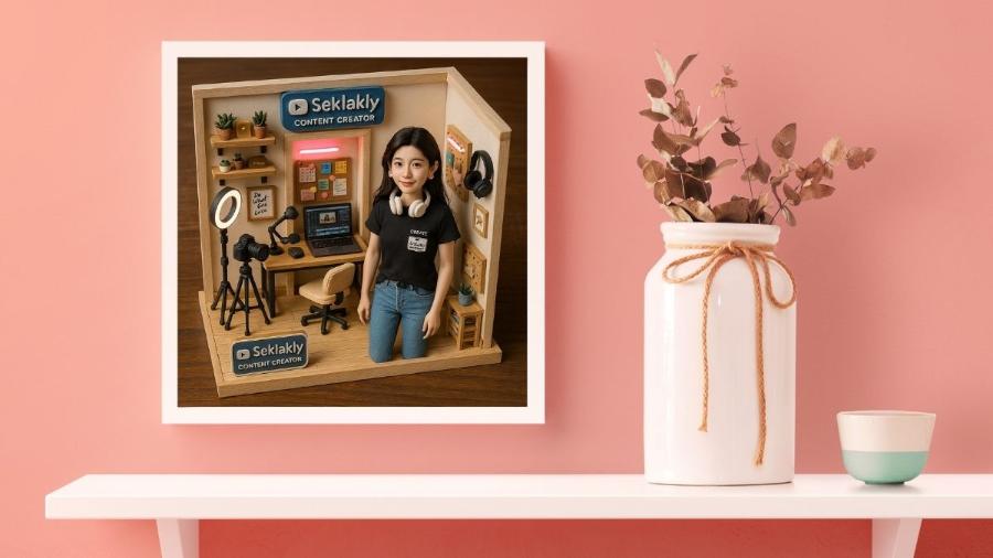 How to create doll house photo with AI very easily