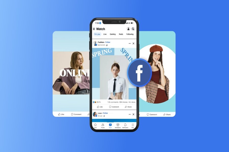 Create free, trend-setting Facebook ads using CapCut.