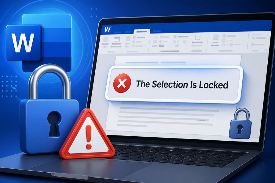 What Is the “The Selection Is Locked” Error? How to Fix It in 30 Seconds