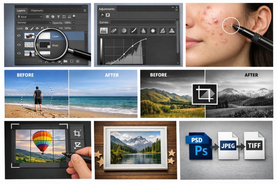 10 Basic Photoshop Skills for Beginners