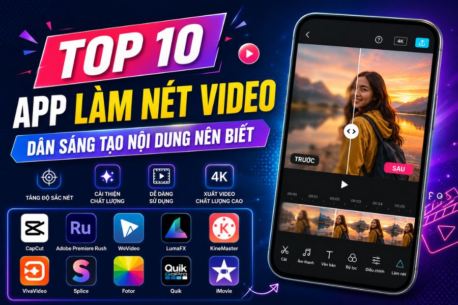 Top 10 Video Sharpening Apps Content Creators Should Know