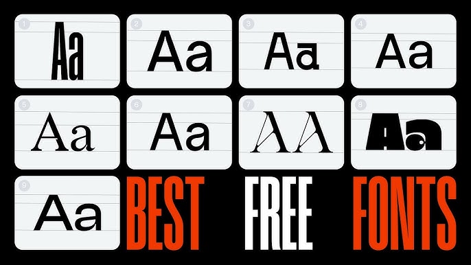 Free and High-Quality Font Download Sources for Designers