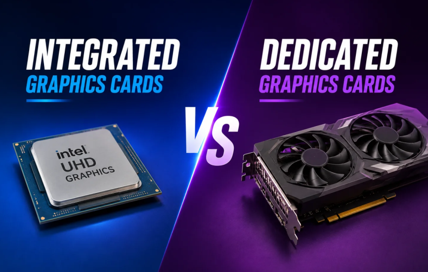 The Difference Between Integrated Graphics Cards And Dedicated Graphics Cards