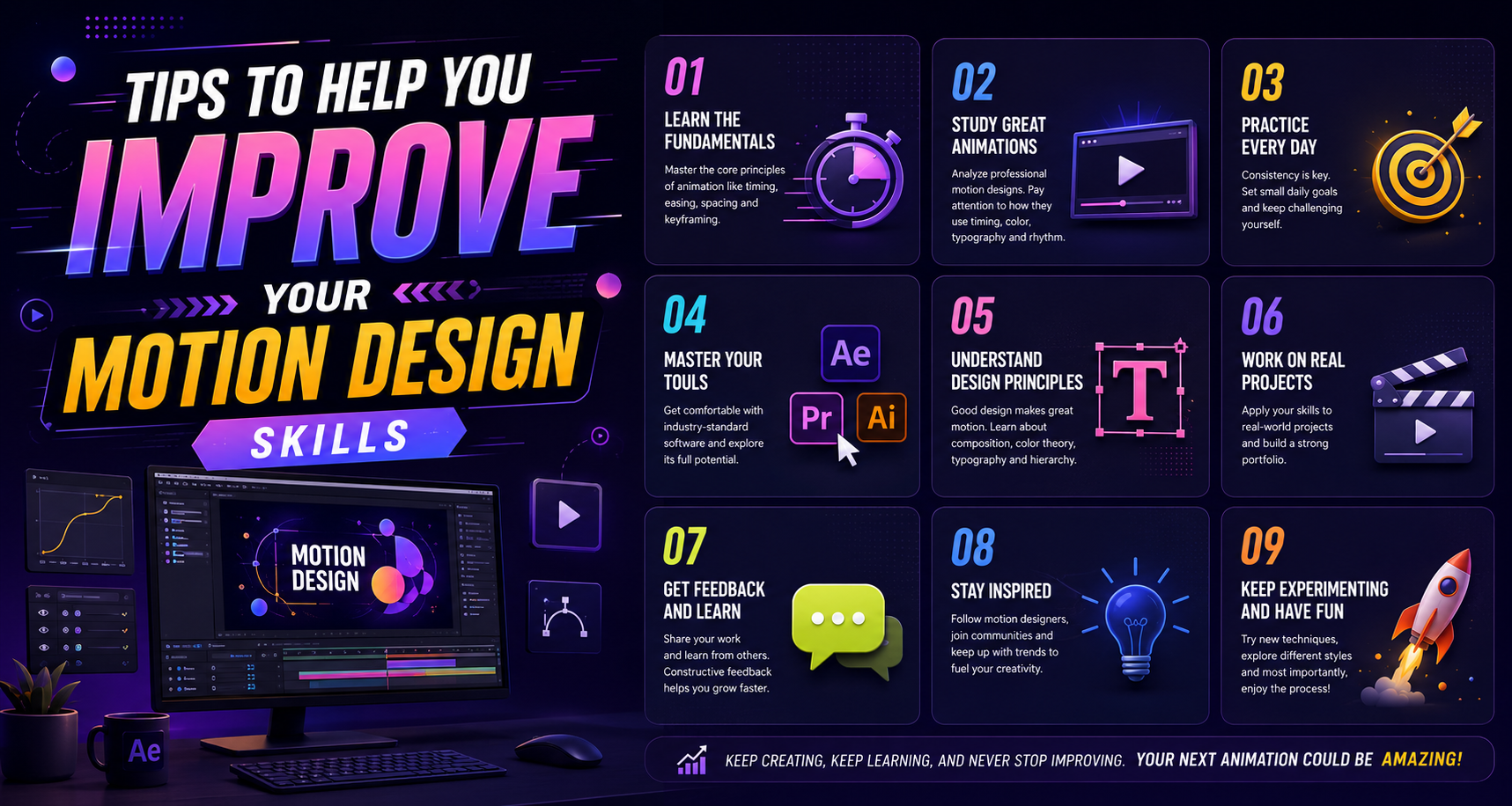 Tips to Help You Improve Your Motion Design Skills
