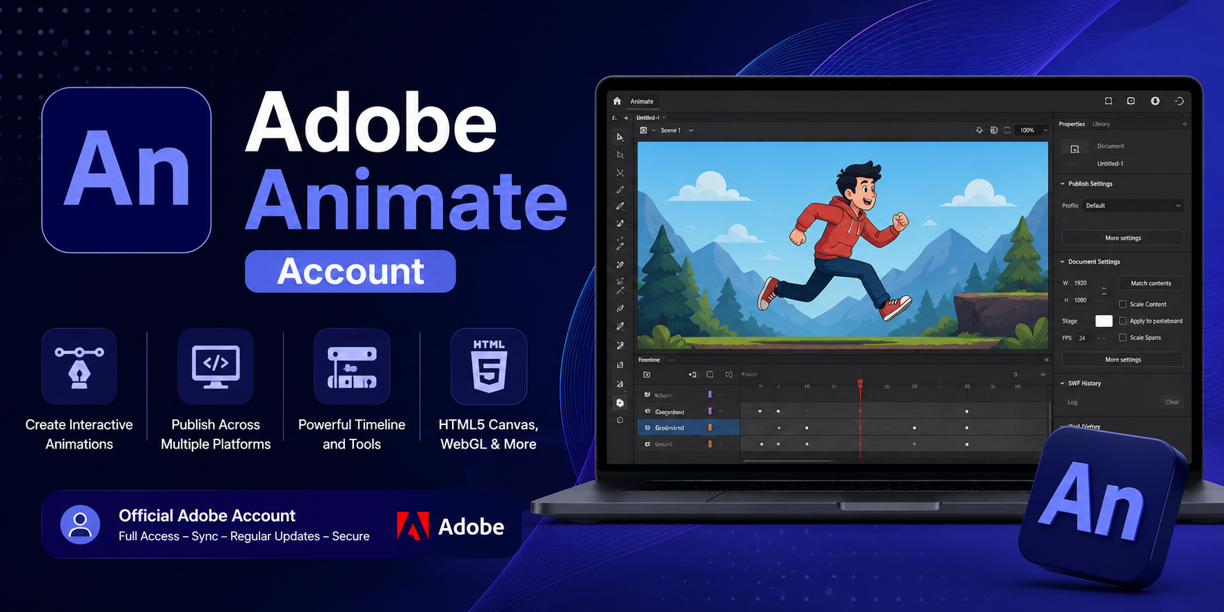 Adobe Animate Account
