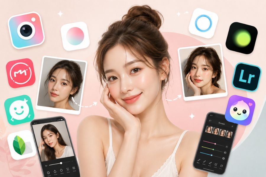 Top Most-Used Naturally Beautiful Skin Editing Apps