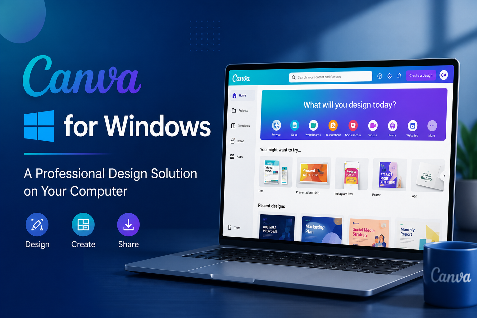 Canva for Windows: A Professional Design Solution on Your Computer