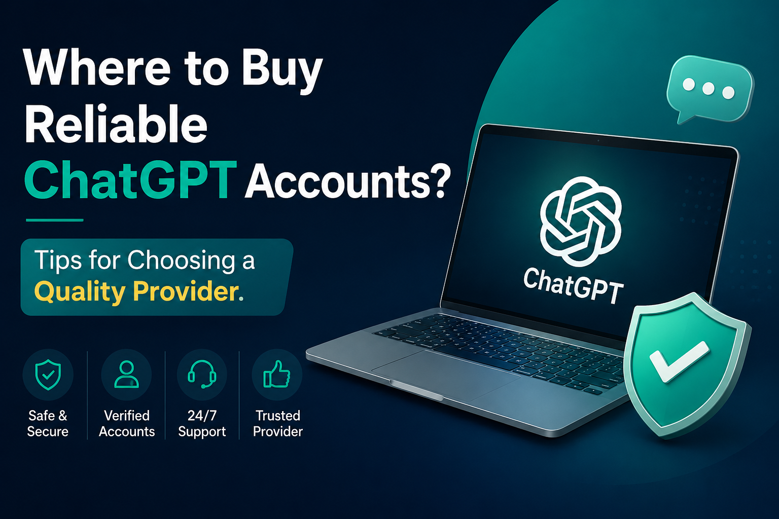 Where to Buy Reliable ChatGPT Accounts? Tips for Choosing a Quality Provider.