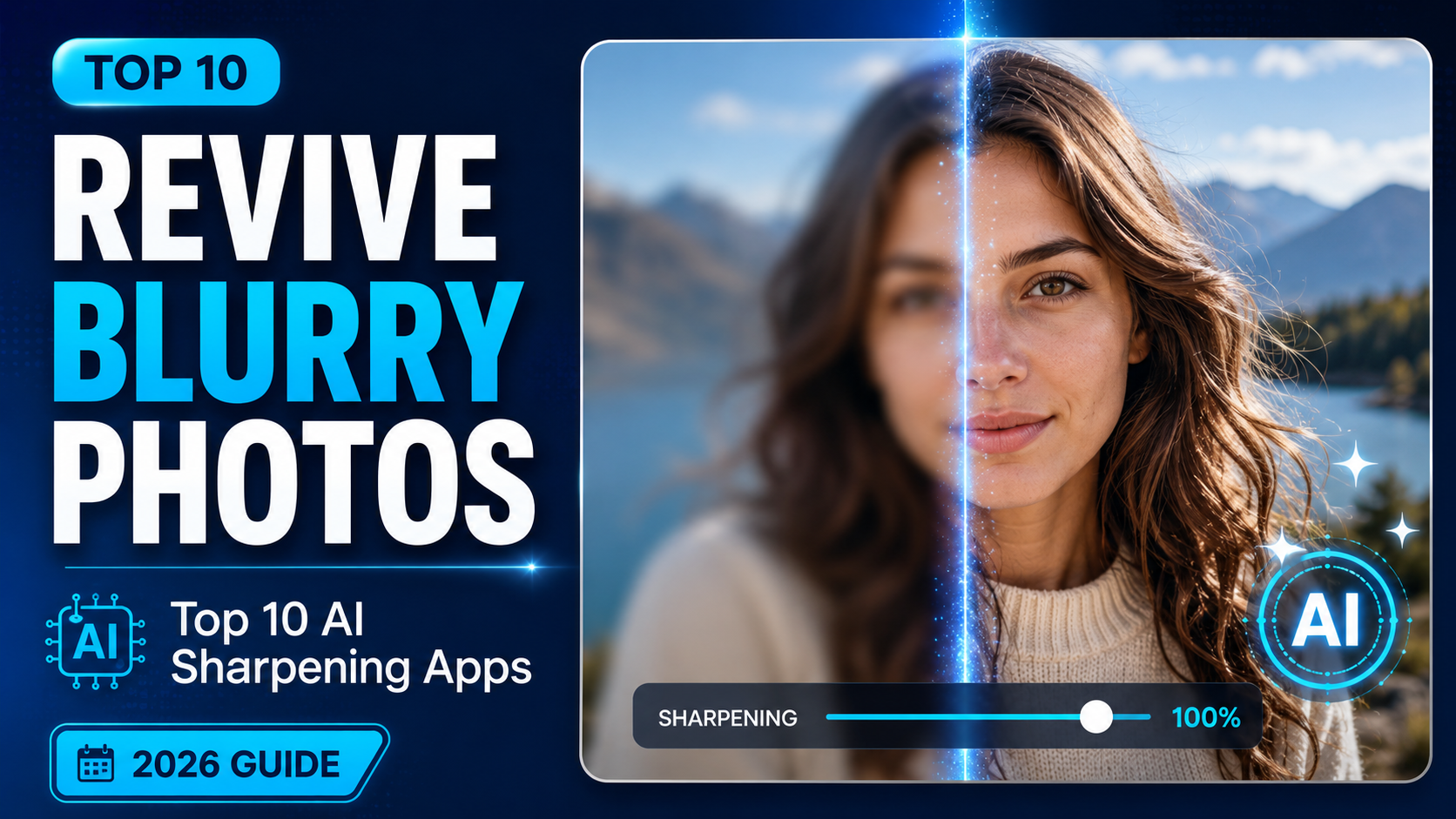 Secrets to Reviving Blurry Photos: Top 10 Best AI Photo Sharpening Apps Today