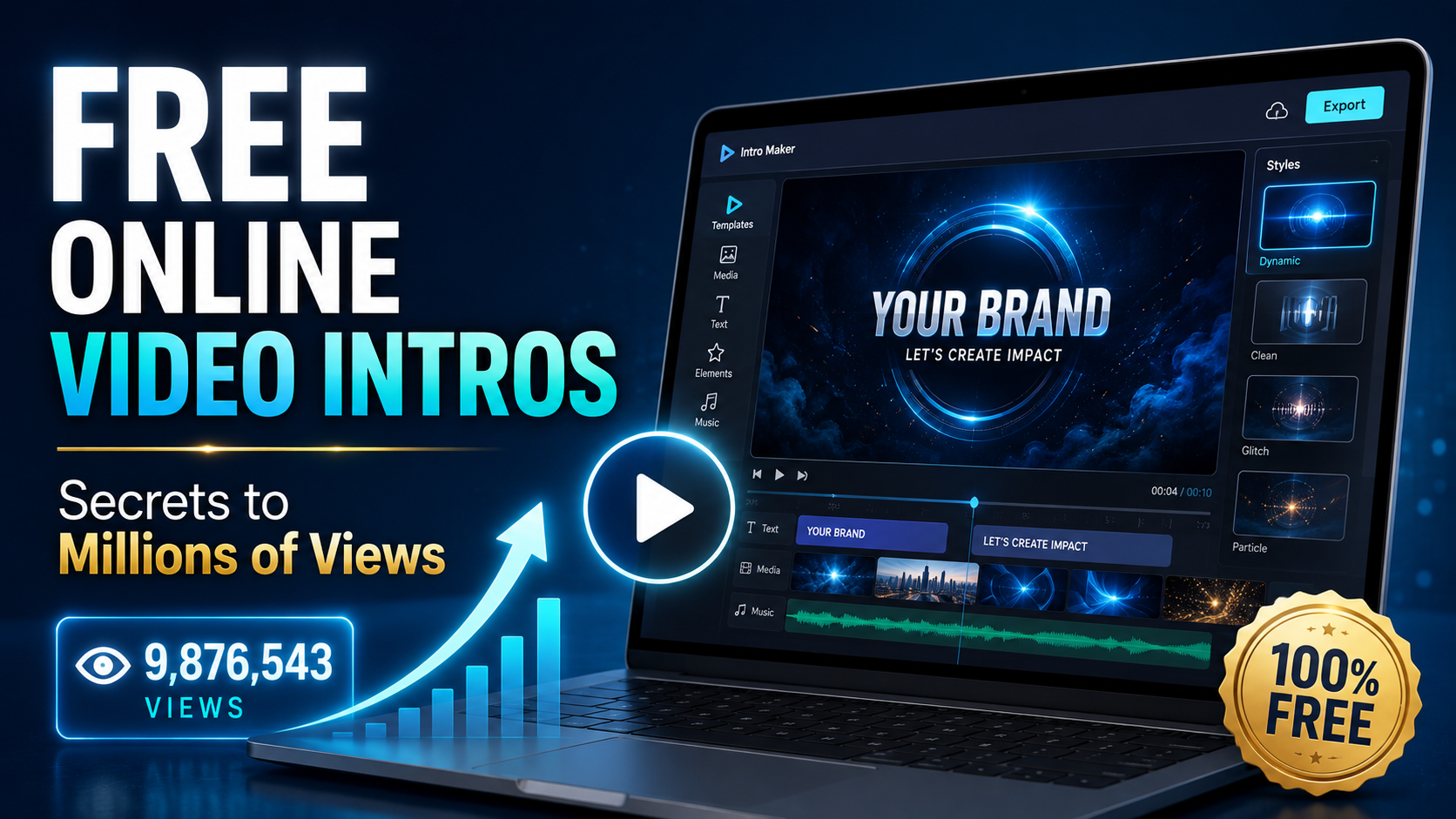 Secrets to Creating Free Online Video Intros That Attract Millions of Views
