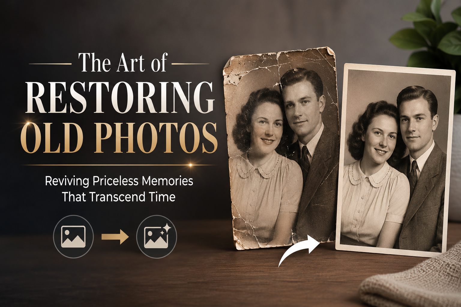 The Art of Restoring Old Photos: Reviving Priceless Memories That Transcend Time