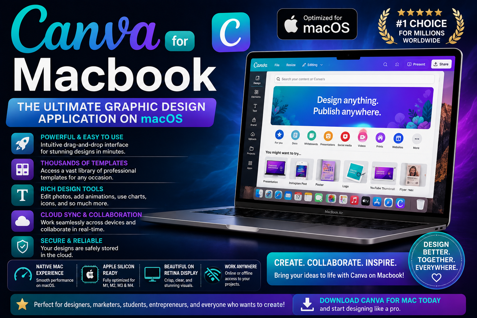 Canva for Macbook: The Ultimate Graphic Design Application on macOS