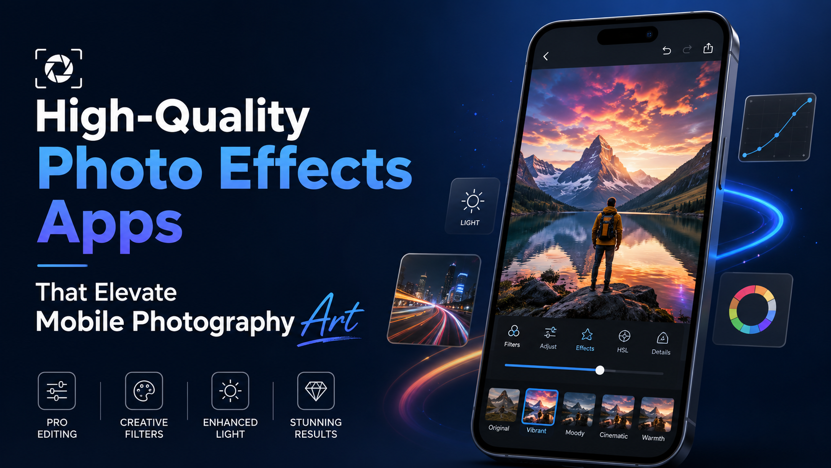 High-Quality Photo Effects Apps That Elevate Mobile Photography Art