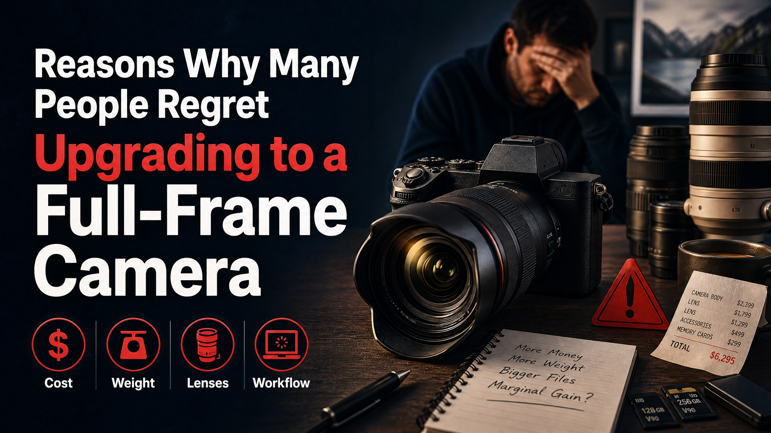 Reasons Why Many People Regret Upgrading to a Full-Frame Camera