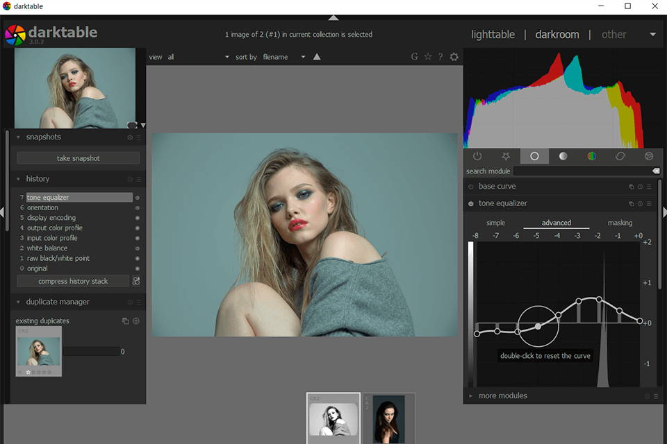 What is Darktable? A free RAW photo editing software alternative to Lightroom.