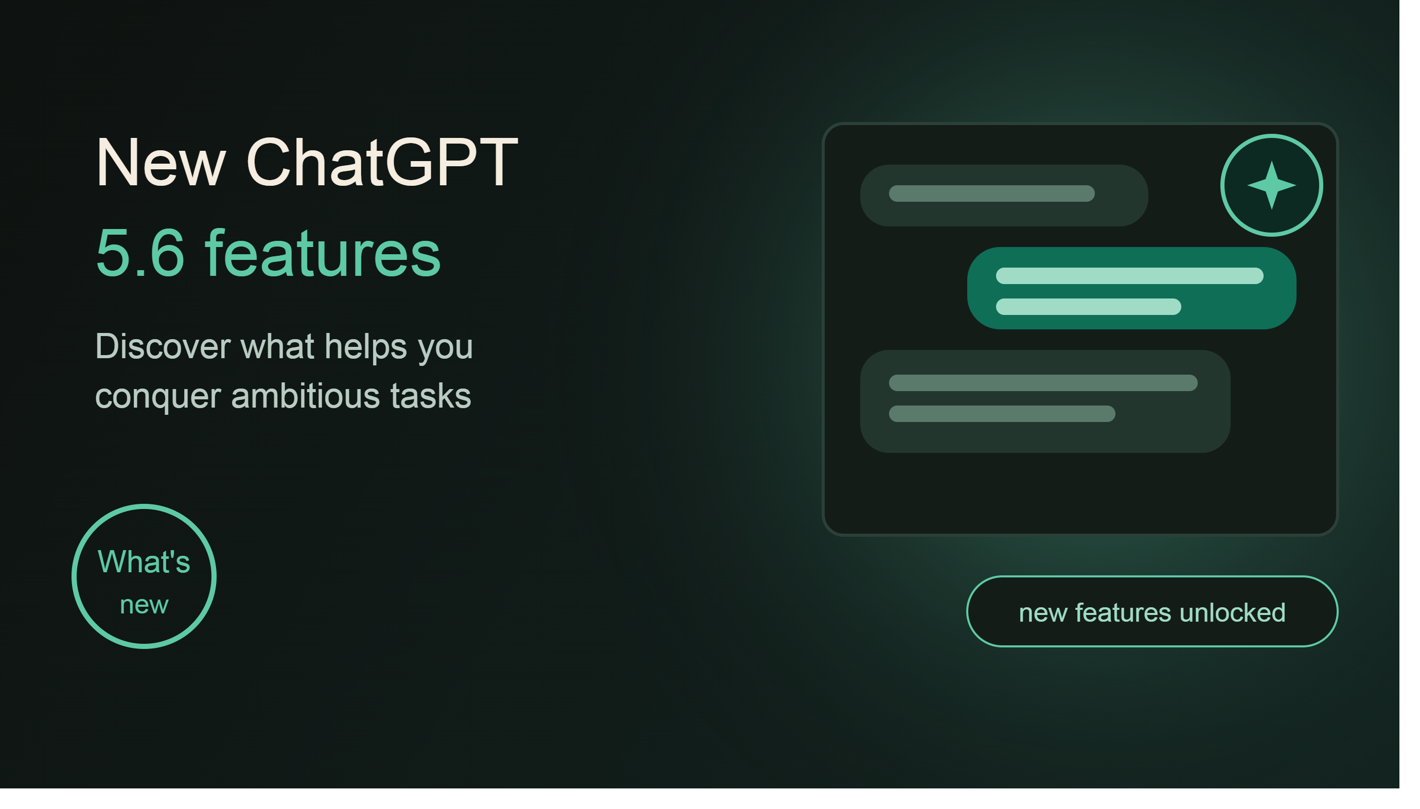 ChatGPT 5.6: Discover new features to help you conquer all your ambitious tasks.