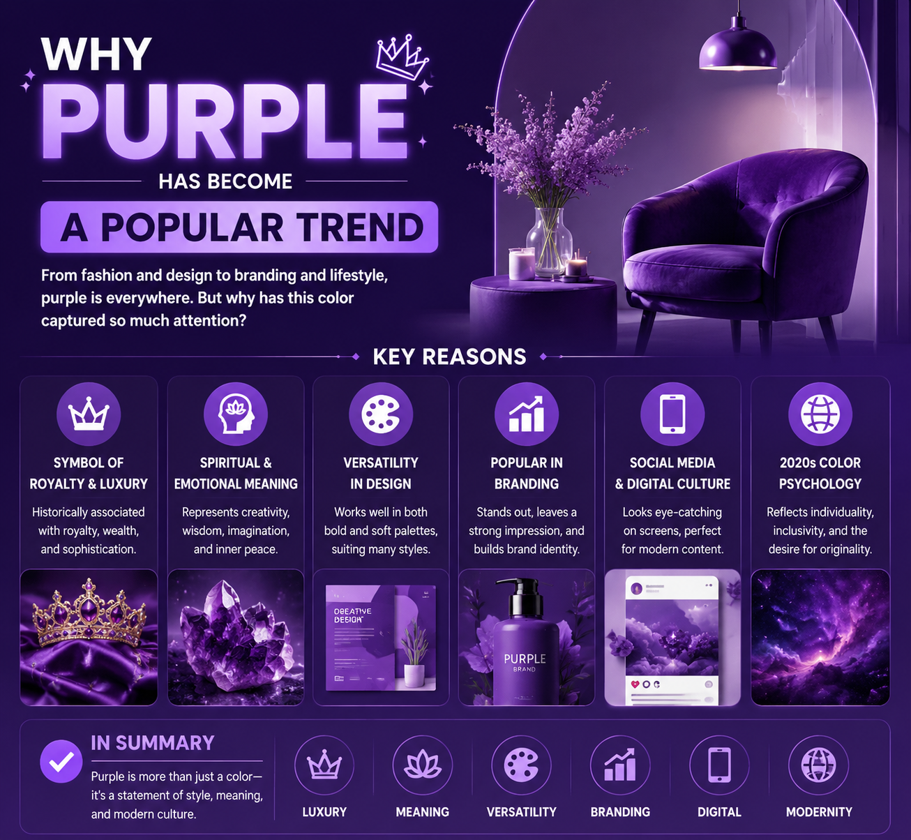Why Purple Has Become a Popular Trend