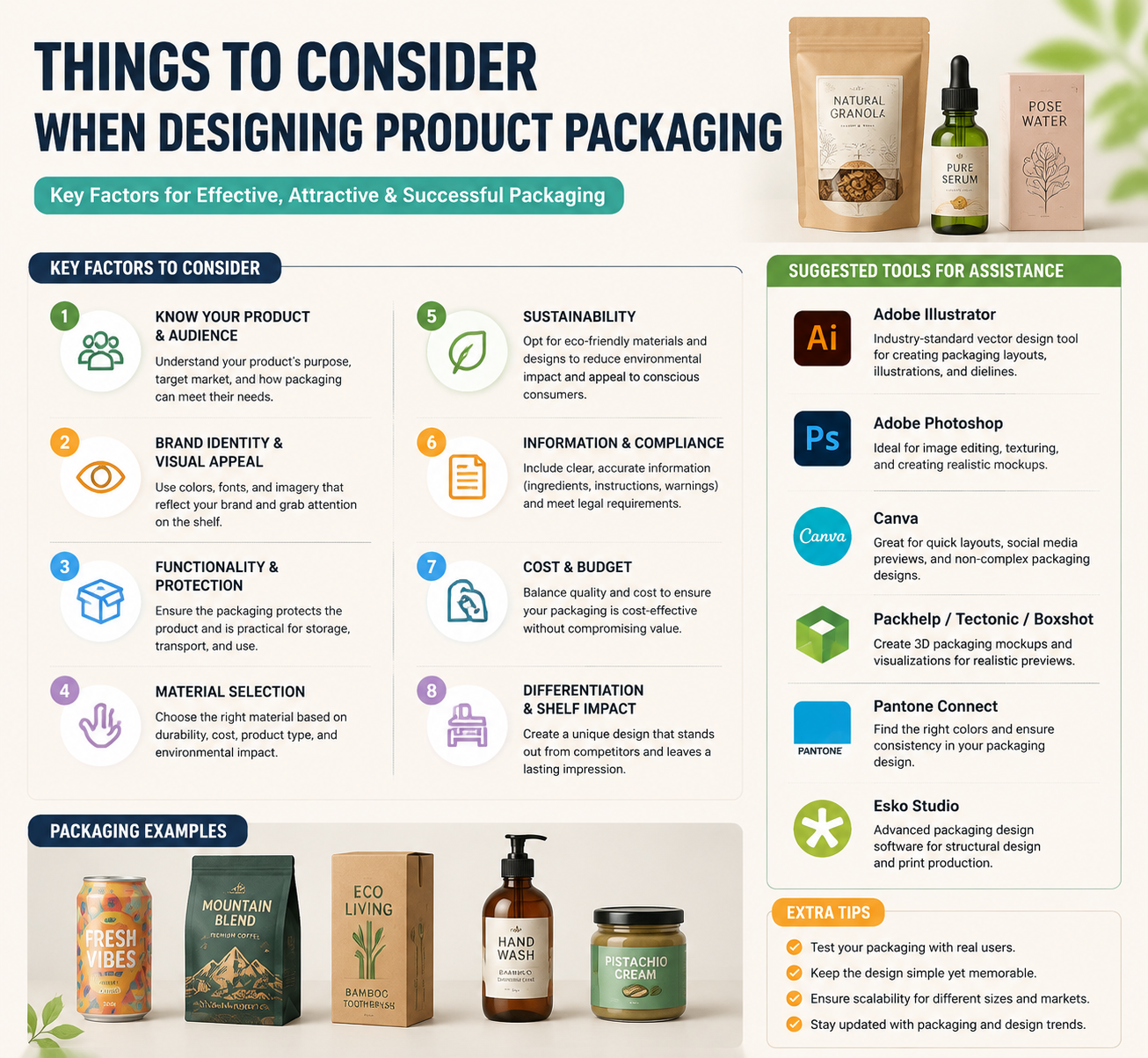 Things to Consider When Designing Product Packaging, Suggested Tools for Assistance