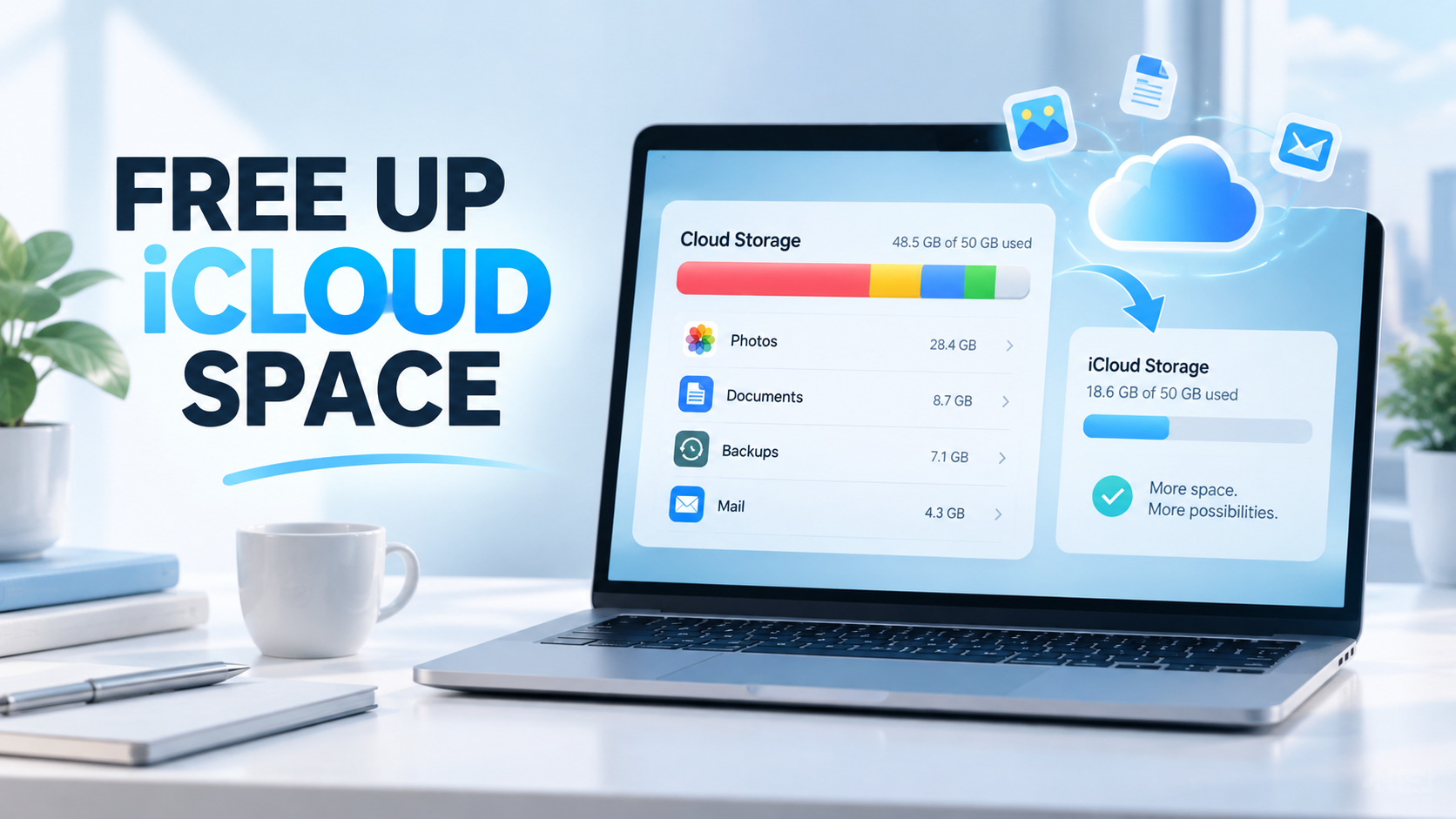 How to manage iCloud storage on Mac and effectively free up space.