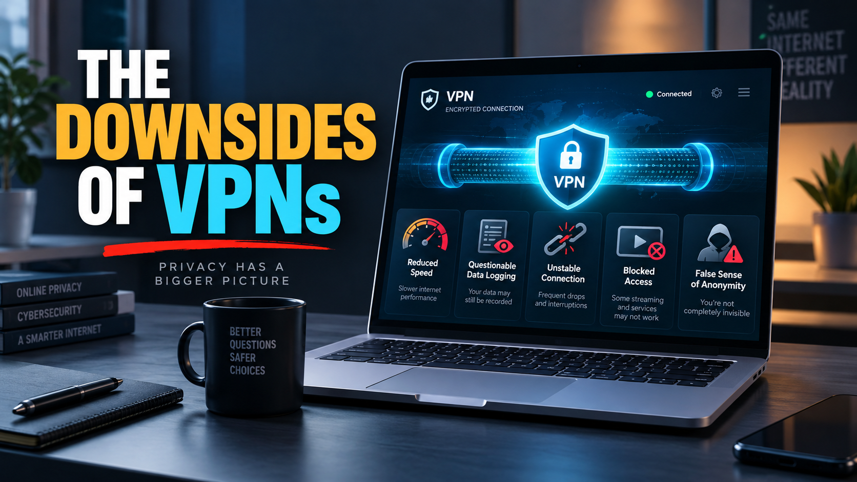 The downsides of VPNs that everyone should know before using them.