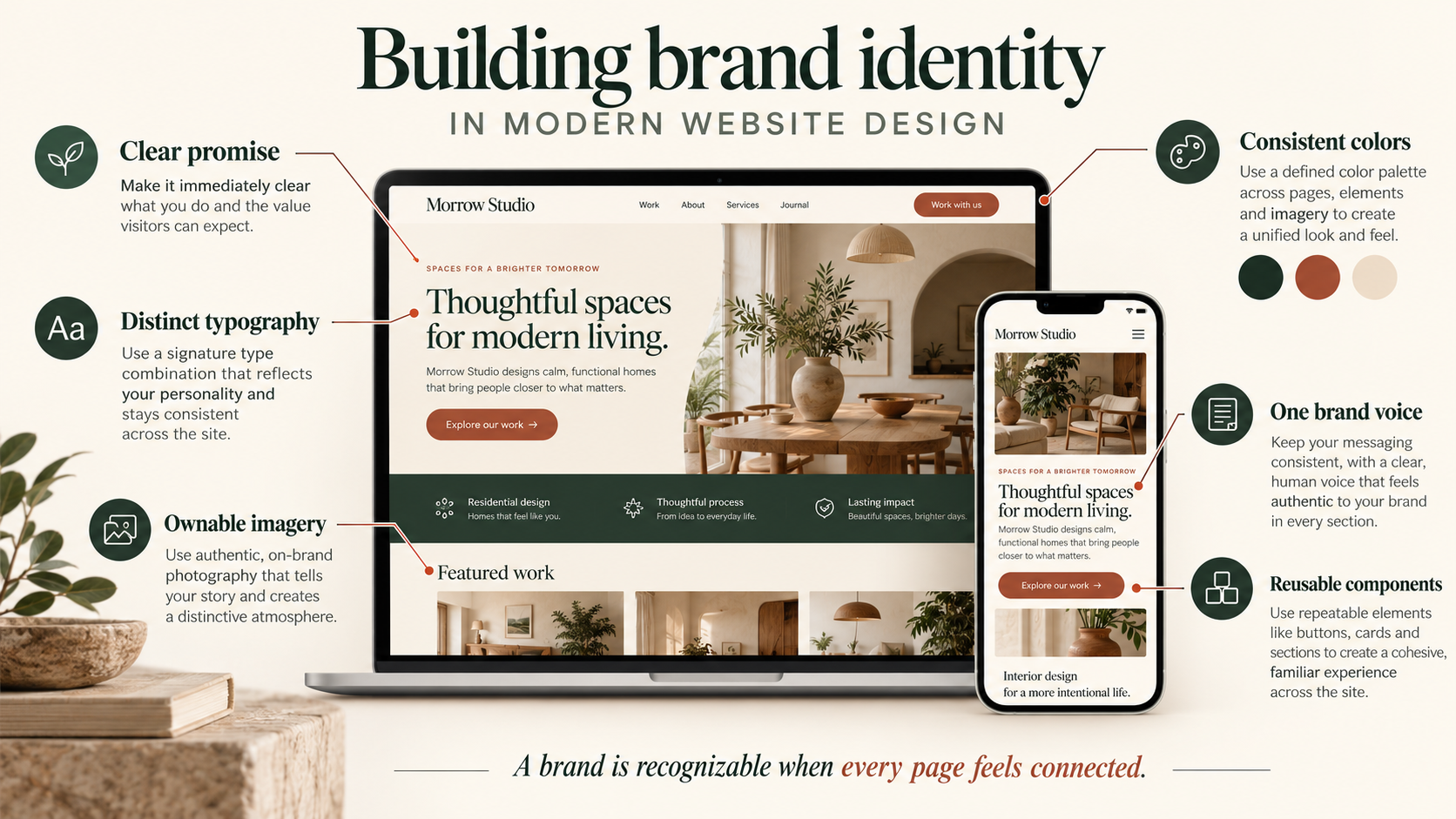 Building Brand Identity in Modern Website Design