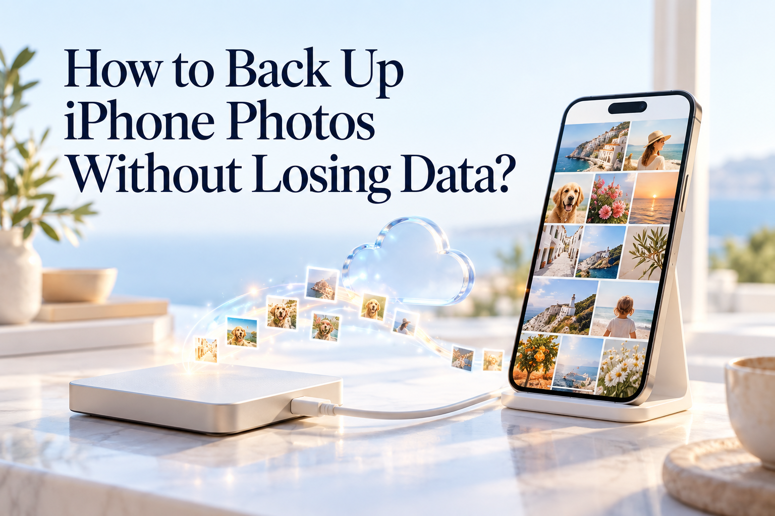 How to Back Up iPhone Photos Without Losing Data?