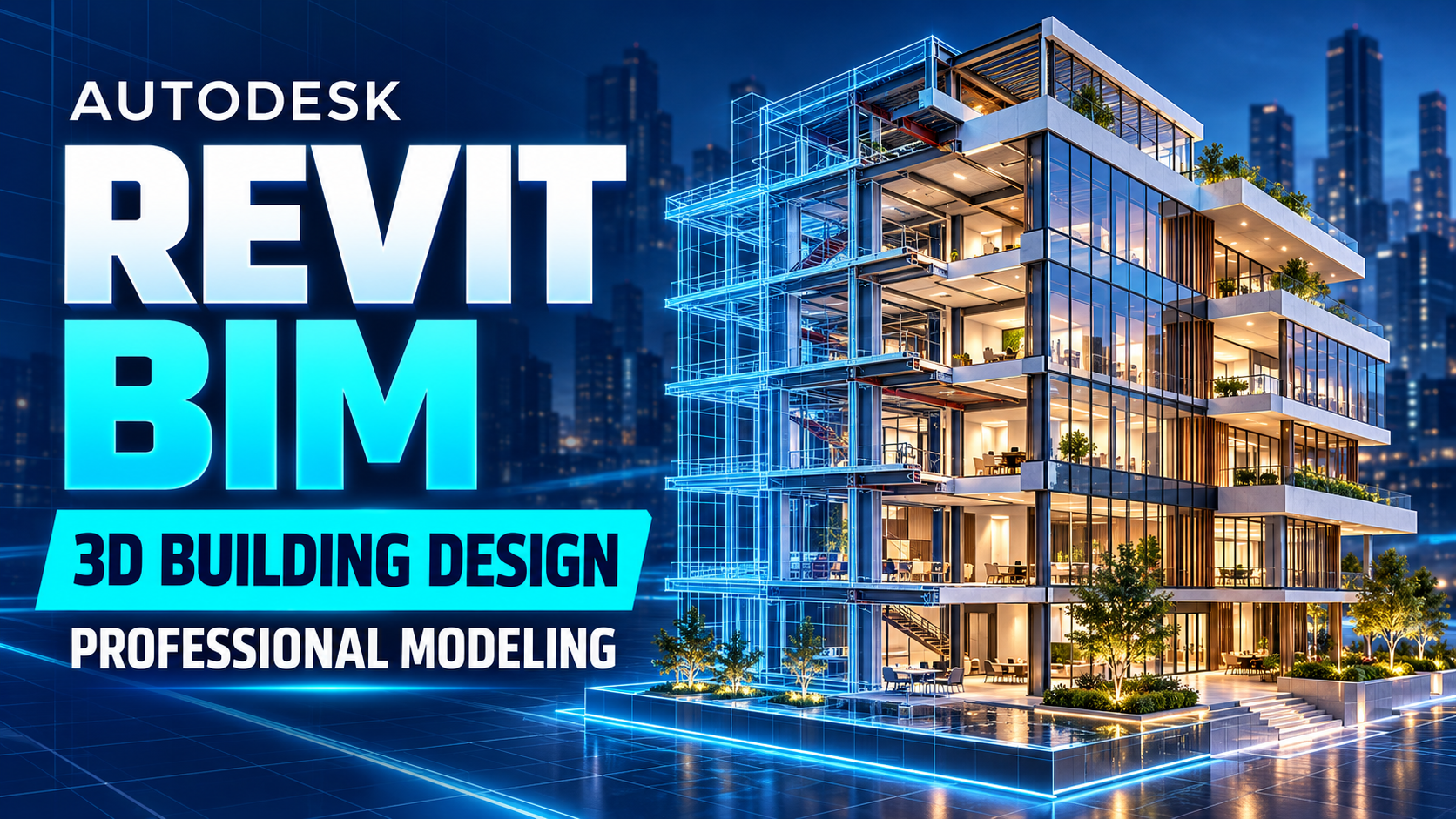Autodesk Revit BIM: Professional 3D building design and modeling solution.