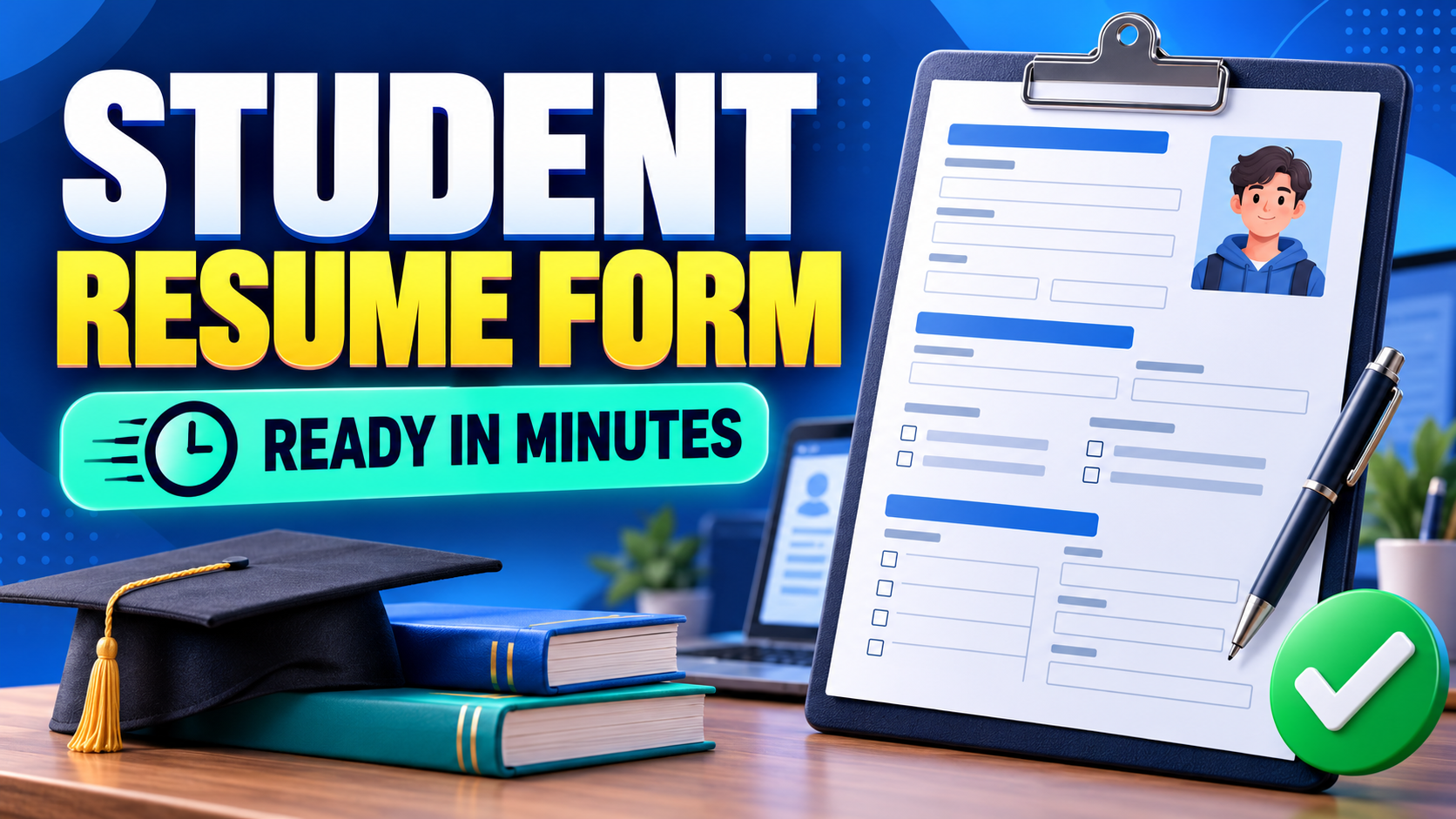 How to create a student resume form in minutes, easily and accurately.