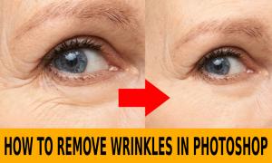 How to remove wrinkles in Photoshop