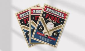 How to create a baseball card template in Photoshop