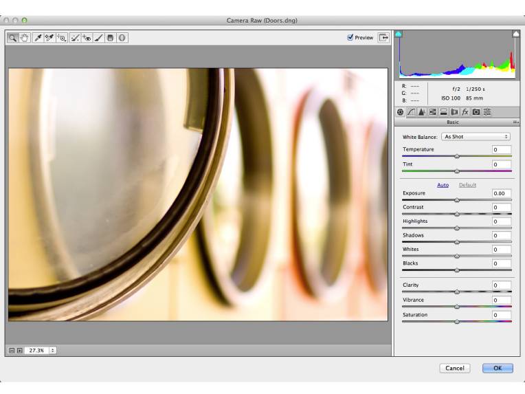 What is Camera Raw? The applicability of Camera Raw in Photoshop