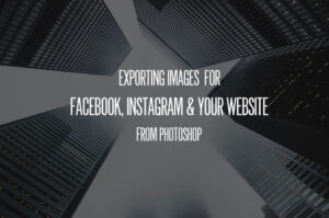 export images to Facebook, Instagram