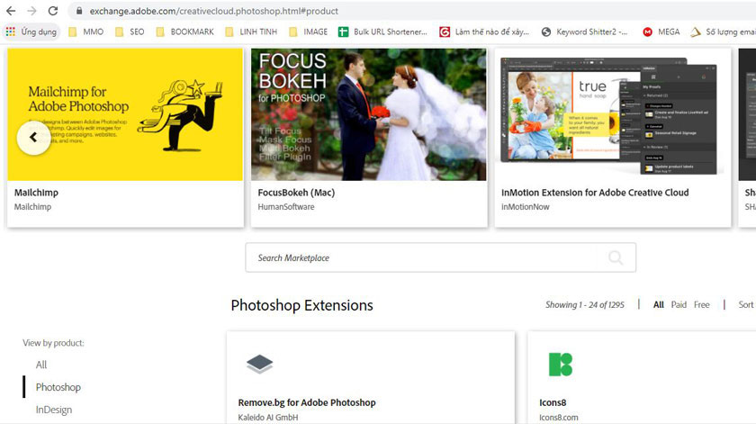 visit website adobe exchange