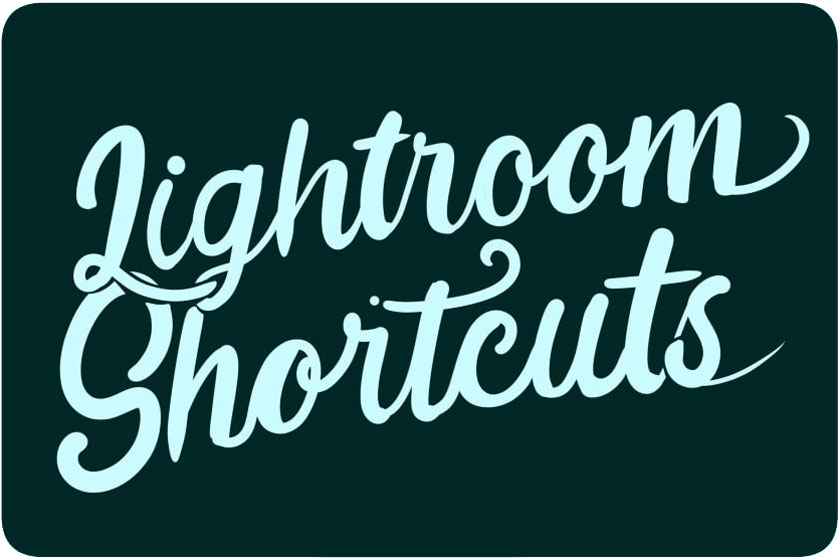shortcut in lightroom