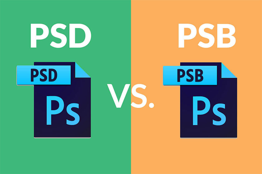 Forrmat PSD and PSB