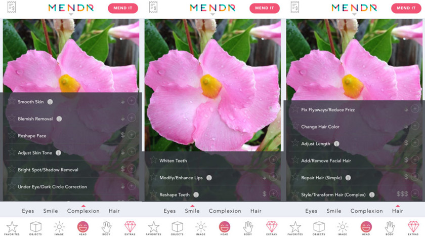 smart features of mendr app
