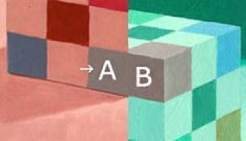 that squares A and B have different colors