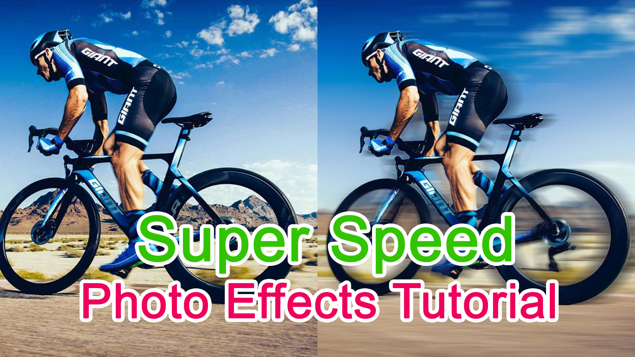 Super Speed ​​Photo Effects Tutorial | SADESIGN