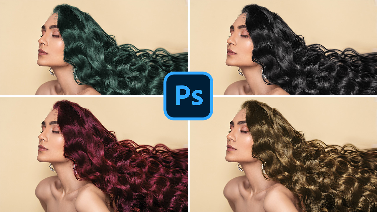 How To Change Hair Color In Photoshop