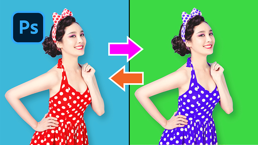 How To Select and Change Any Color in Photoshop