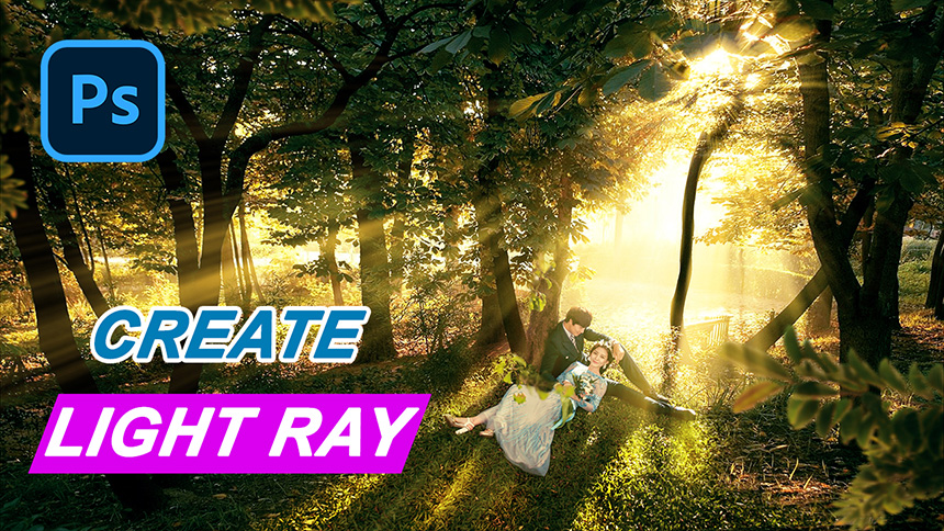 How to Create Rays Easily in Photoshop | SaDesign