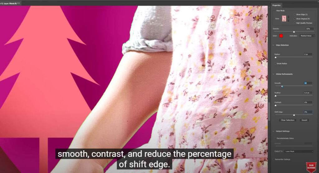 How To Remove Green Background in