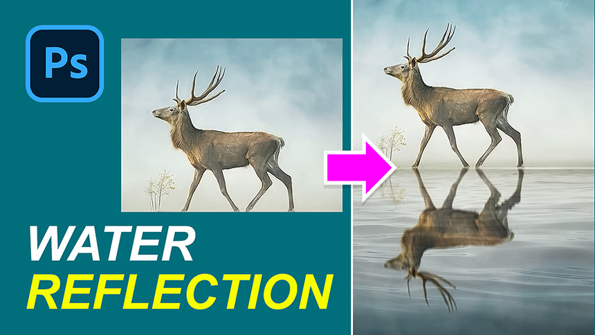How to Create Basic Water Reflection Shading For Beginners