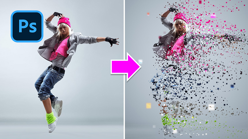 How to Create Dispersion Effect in Photoshop