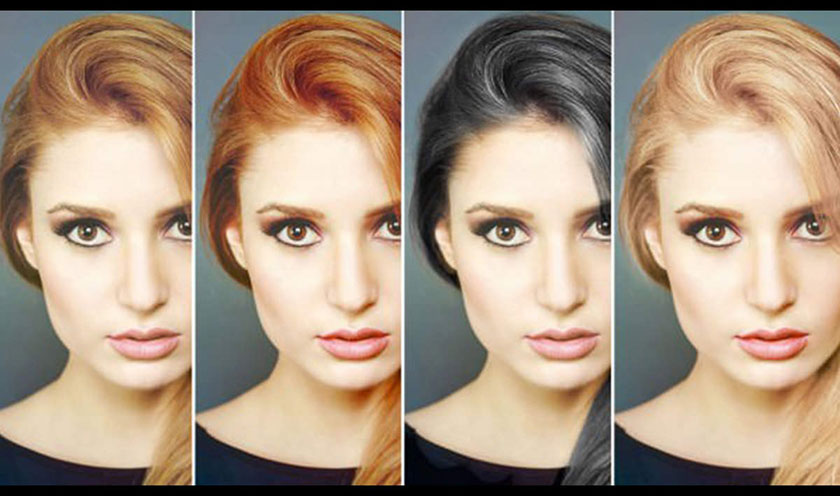 How to change hair color in photoshop