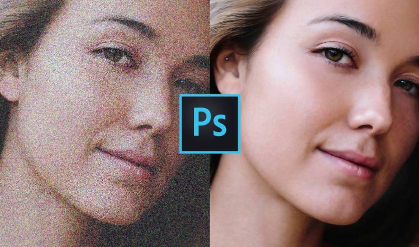 How to remove noise in photoshop