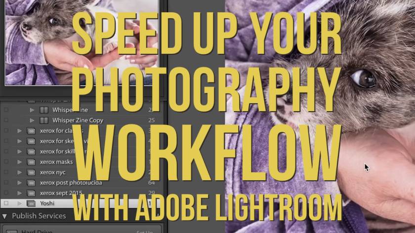 speed up your workflow in Adobe Lightroom