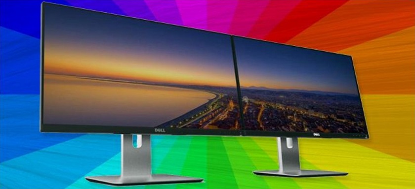 Why does the PC monitor not show some colors